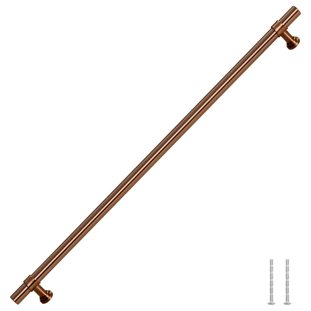 Maniglie per Mobili 5pz Bronzo 320mm in Acciaio Inox