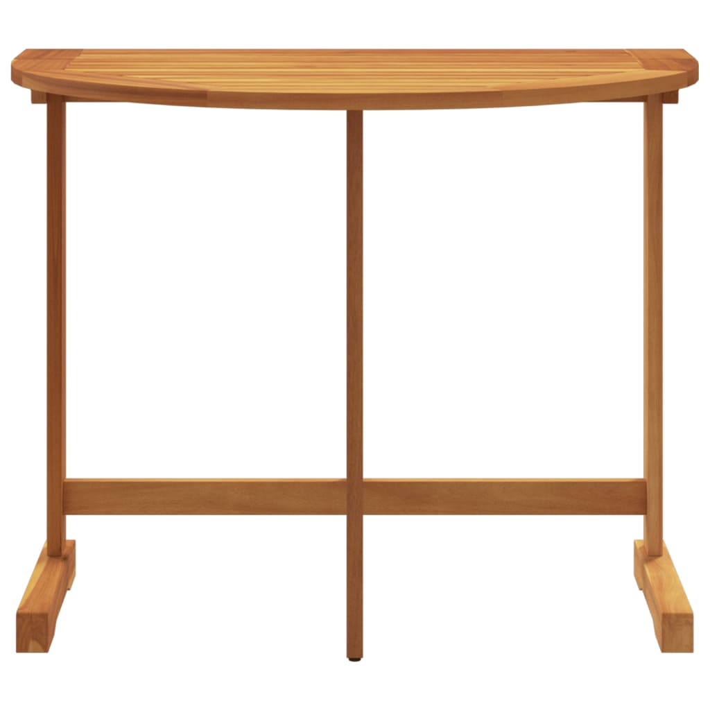 Set da Pranzo da Giardino Pieghevole 3 pz in Massello di Acacia