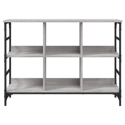 Credenza Grigio Sonoma 102x32x73,5 cm in Legno Multistrato