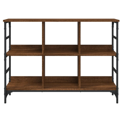 Credenza Rovere Marrone 102x32x73,5 cm in Legno Multistrato