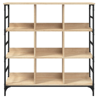 Credenza Rovere Sonoma 102x32x103,5 cm in Legno Multistrato