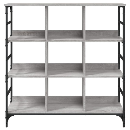 Credenza Grigio Sonoma 102x32x103,5 cm in Legno Multistrato