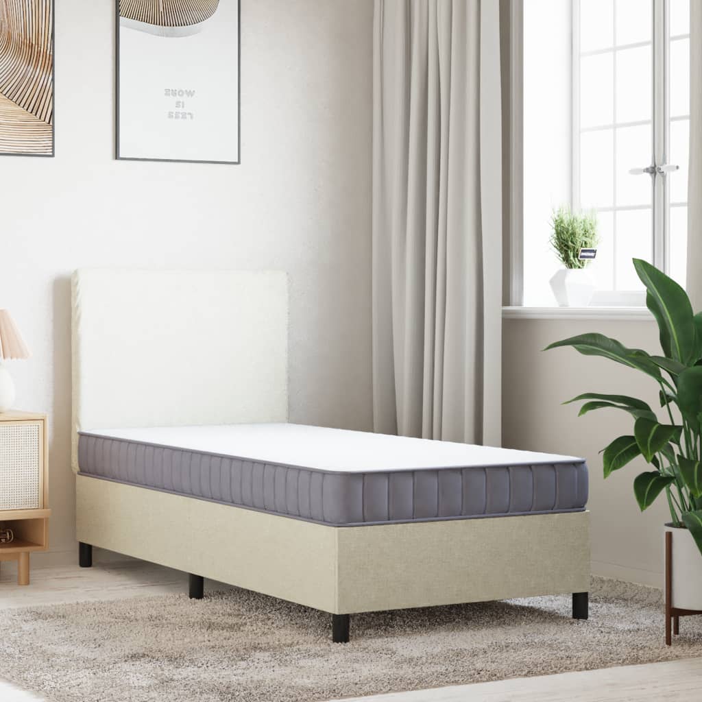 Materasso in Schiuma Mediamente Morbido 90x190cm Single Size