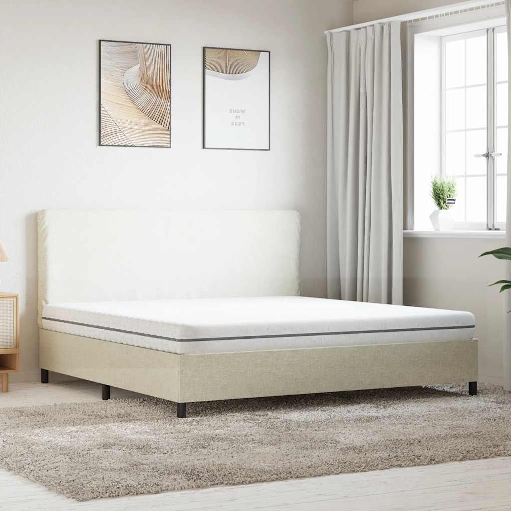 Materasso in Schiuma Mediamente Morbido 200x200 cm