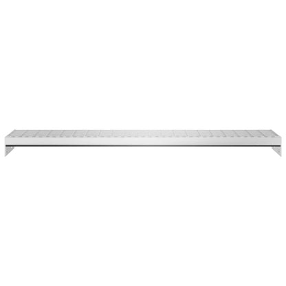 Gradino in Griglia 100x24x7 cm Acciaio Zincato
