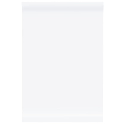 Adesivi per Mobili Autoadesivi Bianco Opaco 90x500 cm in PVC
