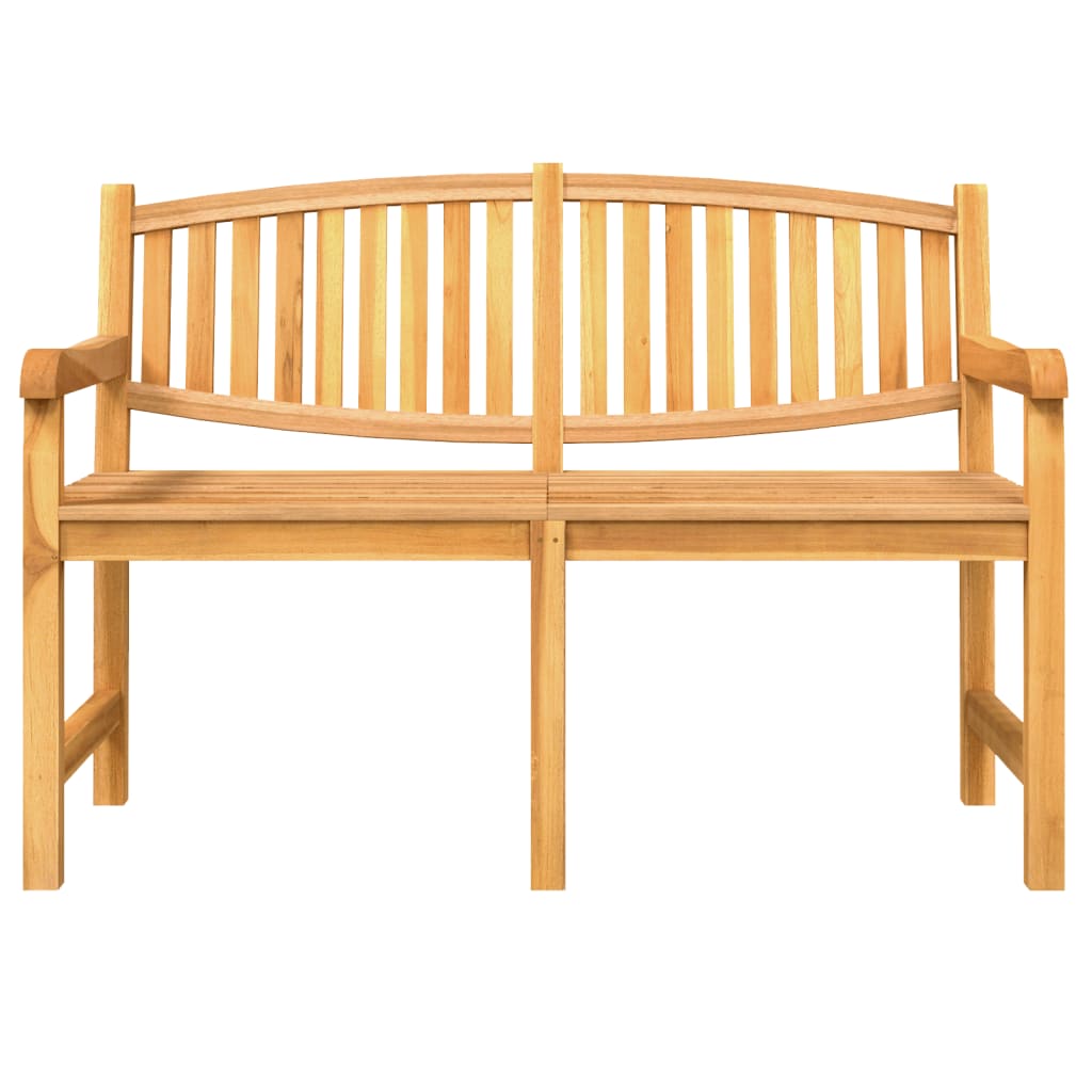 Set da Pranzo per Giardino 3 pz in Legno Massello di Teak