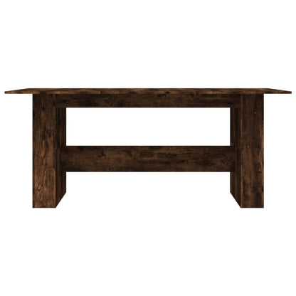 Tavolo da Pranzo Rovere Fumo 180x90x76 cm Legno Multistrato
