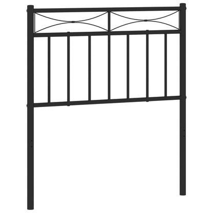 Testiera di Ricambio in Metallo Nero 75 cm