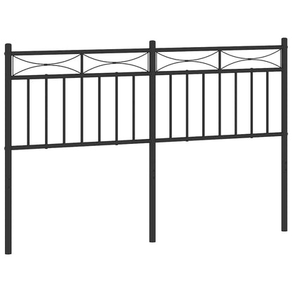 Testiera di Ricambio in Metallo Nero 135 cm
