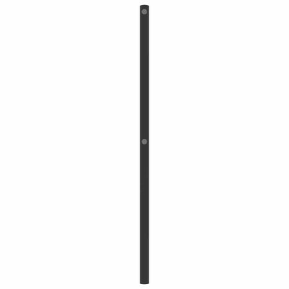 Testiera di Ricambio in Metallo Nero 135 cm