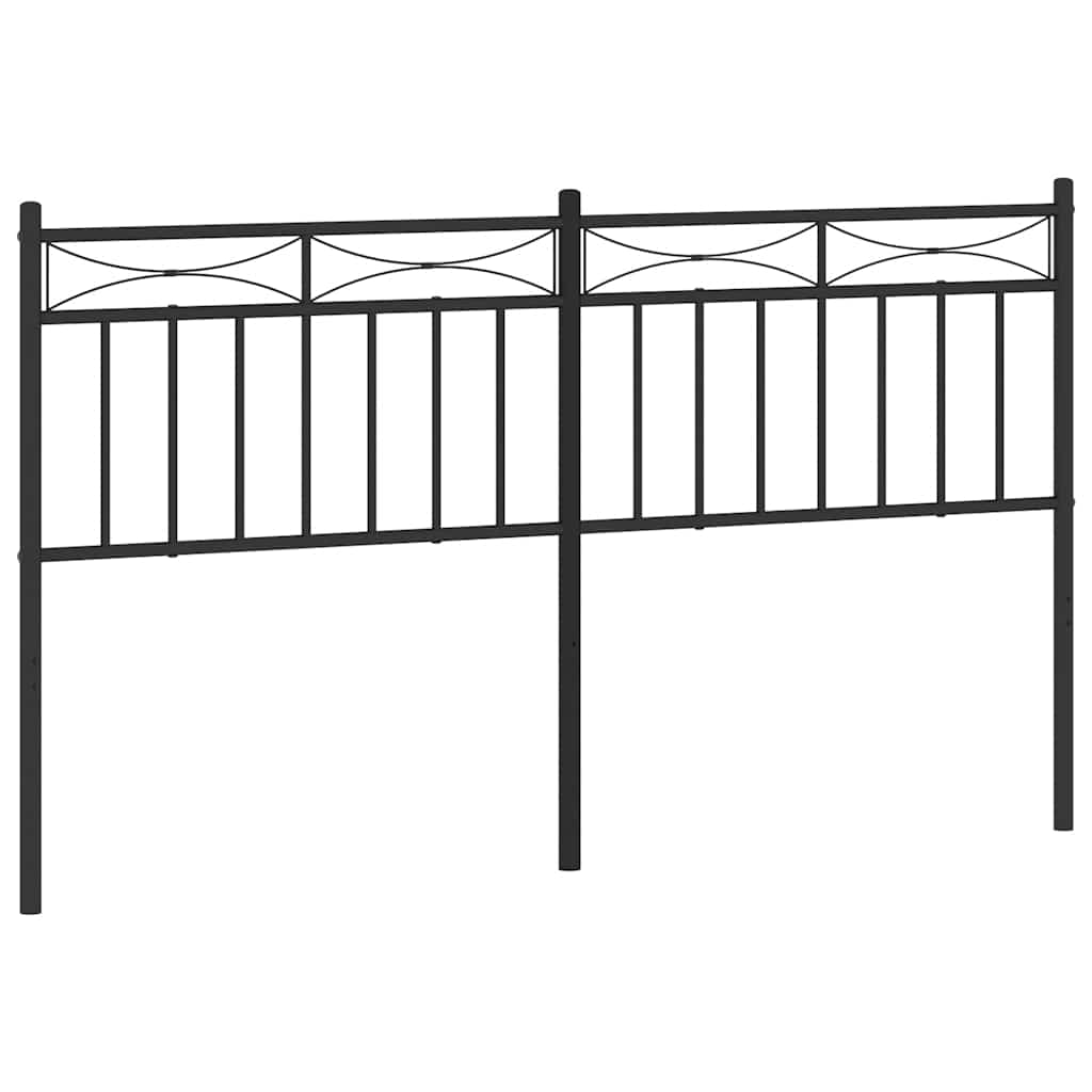 Testiera di Ricambio in Metallo Nero 150 cm