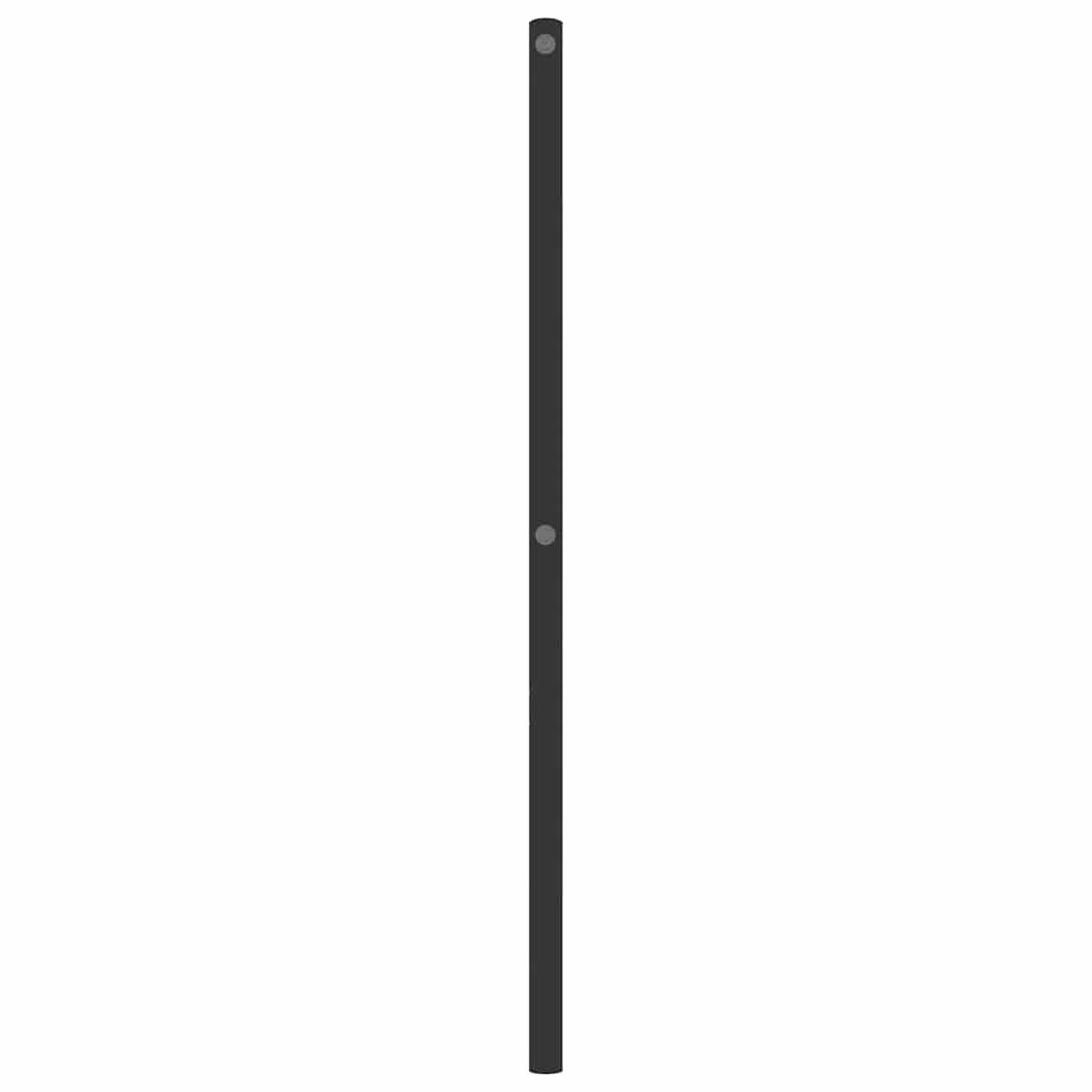 Testiera di Ricambio in Metallo Nero 150 cm