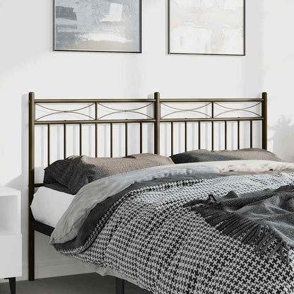 Testiera di Ricambio in Metallo Nero 150 cm