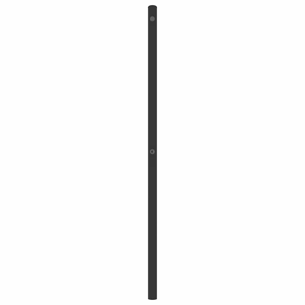 Testiera di Ricambio in Metallo Nero 180 cm