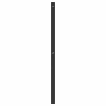Testiera di Ricambio in Metallo Nero 180 cm