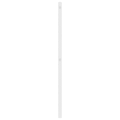 Testiera di Ricambio in Metallo Bianco 135 cm