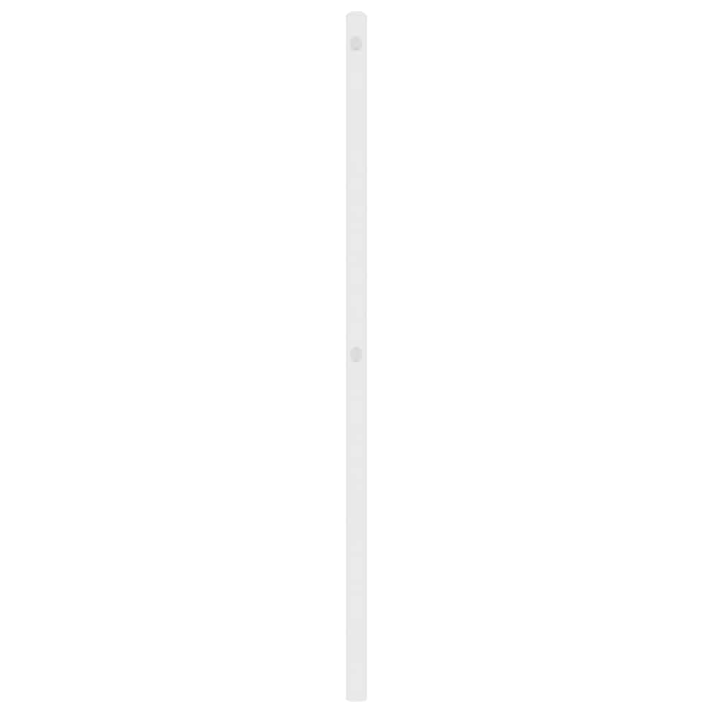 Testiera di Ricambio in Metallo Bianco 180 cm