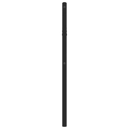Testiera di Ricambio in Metallo Nero 90 cm