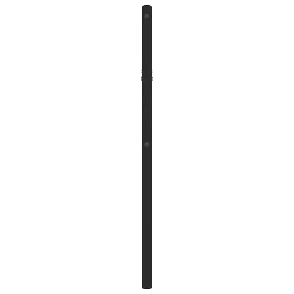 Testiera di Ricambio in Metallo Nero 100 cm
