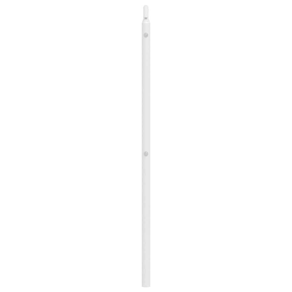 Testiera di Ricambio in Metallo Bianco 135 cm