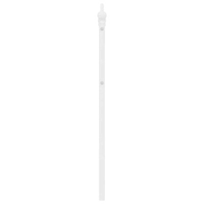Testiera di Ricambio in Metallo Bianco 150 cm