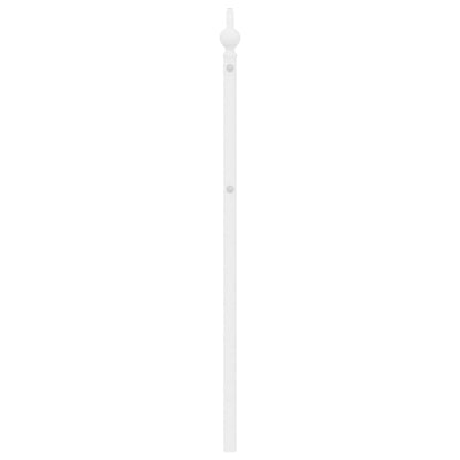 Testiera di Ricambio in Metallo Bianco 193 cm