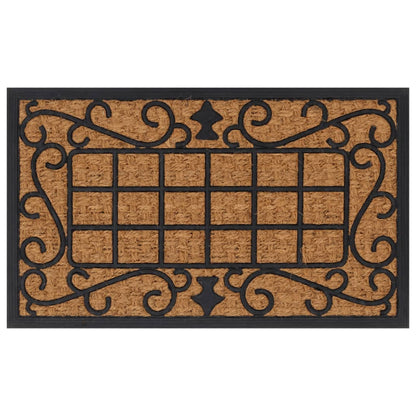 Zerbino Rettangolare 45x75 cm in Gomma e Fibra di Cocco