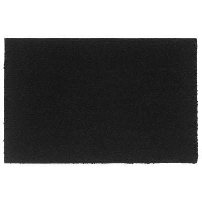 Zerbino Nero 65x100 cm Fibra di Cocco
