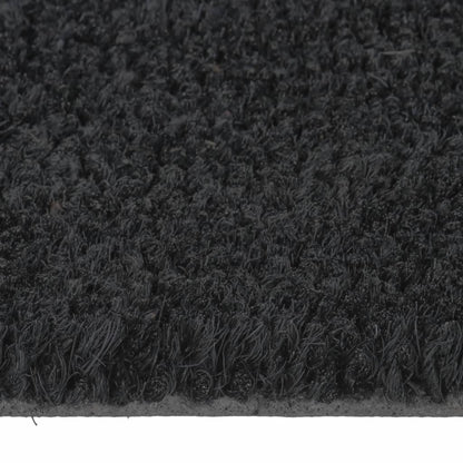 Zerbino Nero 65x100 cm Fibra di Cocco