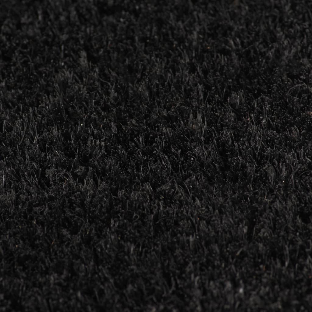 Zerbino Nero 80x100 cm Fibra di Cocco