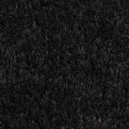 Zerbino Nero 80x100 cm Fibra di Cocco