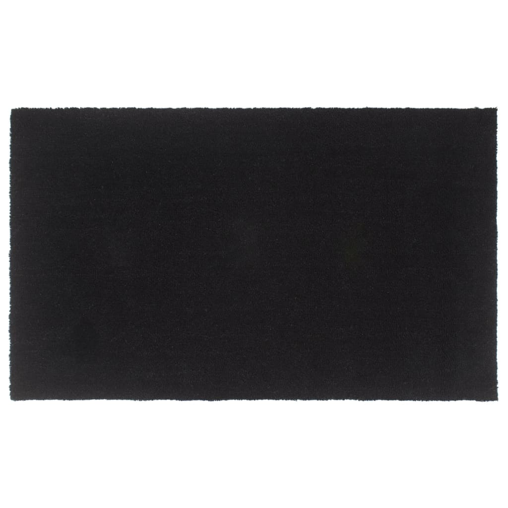 Zerbino Nero 90x150 cm Fibra di Cocco