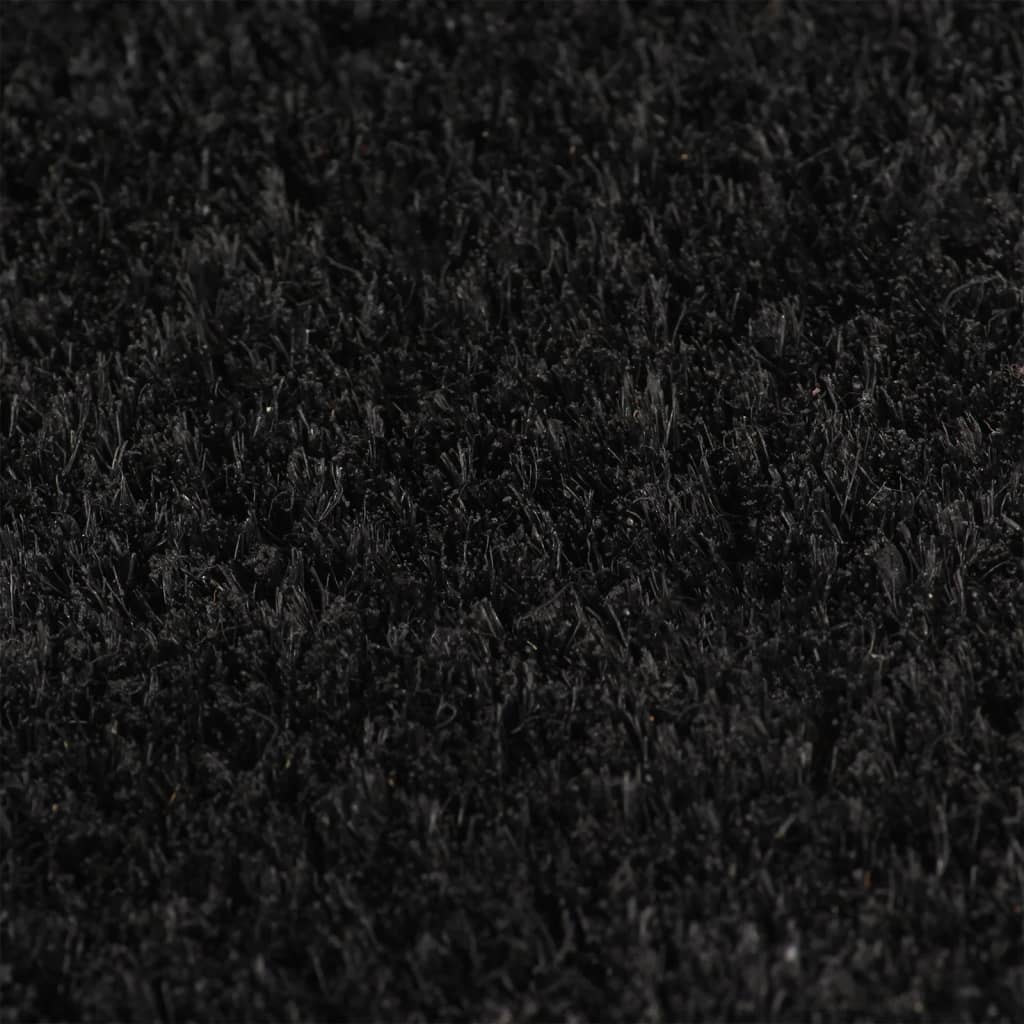 Zerbino Nero 100x200 cm in Fibra di Cocco