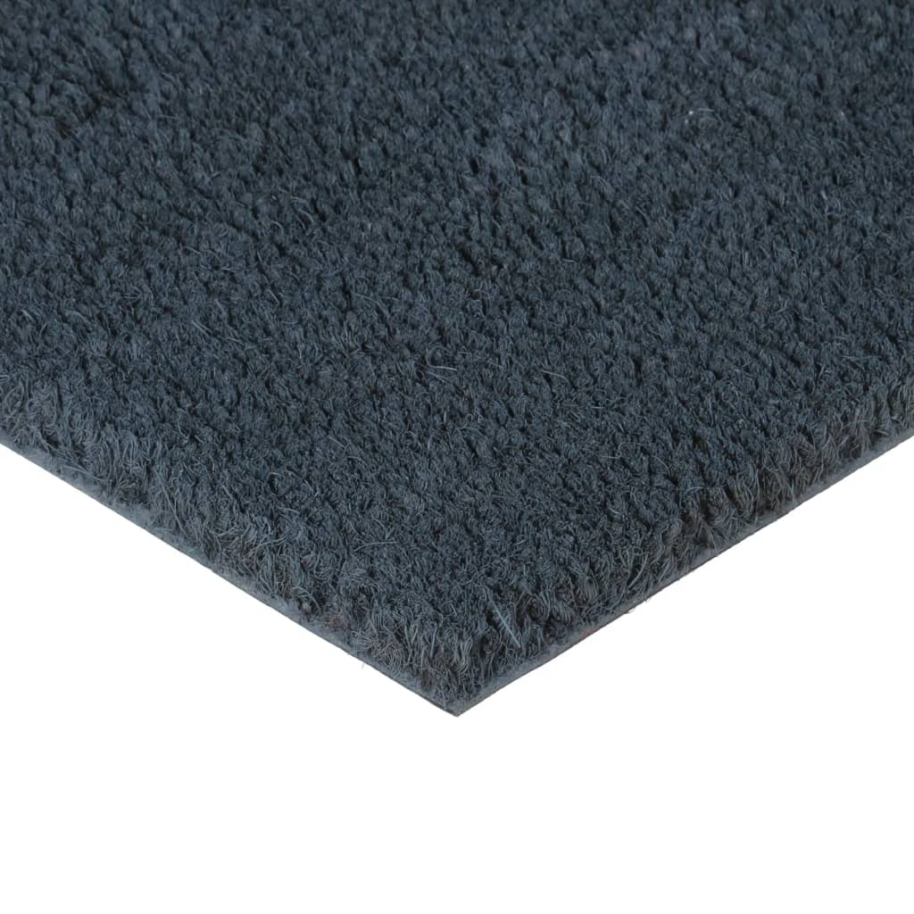 Zerbino Grigio Scuro 80x100 cm Fibra di Cocco