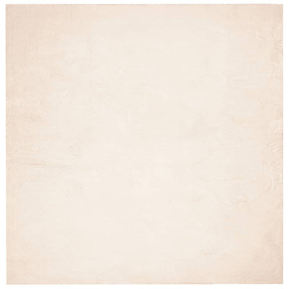 Tappeto a Pelo Corto HUARTE Morbido e Lavabile Beige 200x200 cm