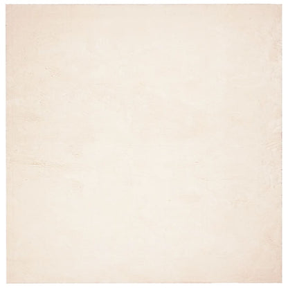 Tappeto a Pelo Corto HUARTE Morbido e Lavabile Beige 240x240 cm
