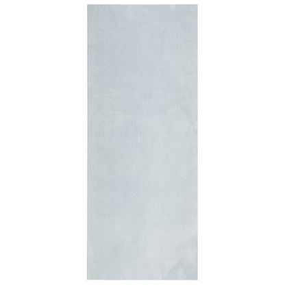 Tappeto a Pelo Corto HUARTE Morbido e Lavabile Blu 80x200 cm