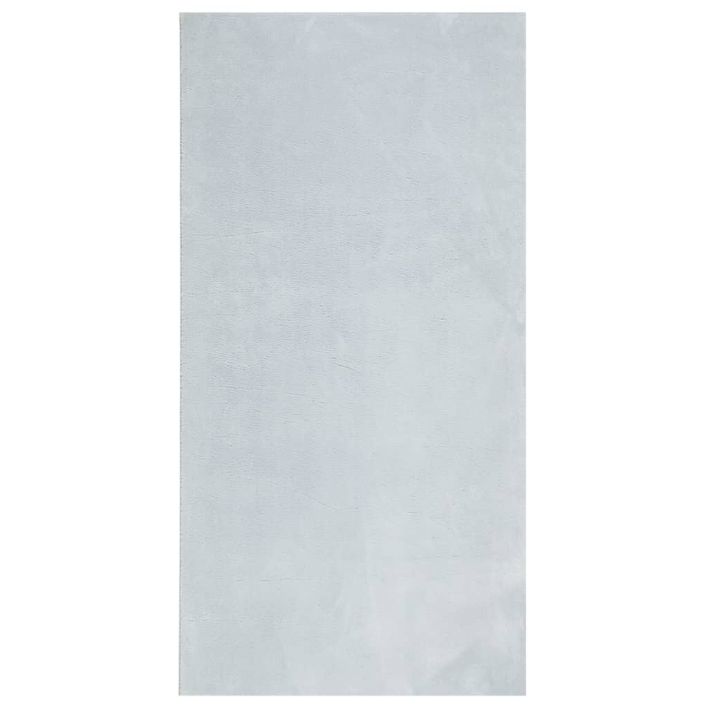 Tappeto a Pelo Corto HUARTE Morbido e Lavabile Blu 100x200 cm