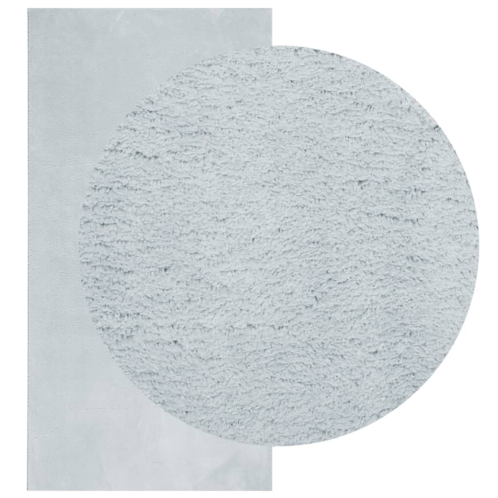 Tappeto a Pelo Corto HUARTE Morbido e Lavabile Blu 100x200 cm