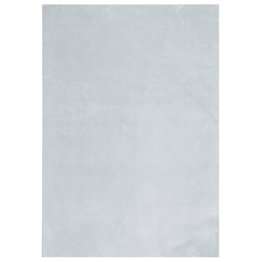 Tappeto a Pelo Corto HUARTE Morbido e Lavabile Blu 120x170 cm