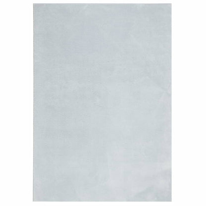 Tappeto a Pelo Corto HUARTE Morbido e Lavabile Blu 140x200 cm