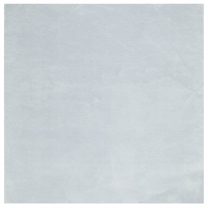 Tappeto a Pelo Corto HUARTE Morbido e Lavabile Blu 160x160 cm
