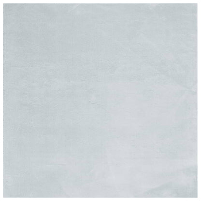 Tappeto a Pelo Corto HUARTE Morbido e Lavabile Blu 200x200 cm