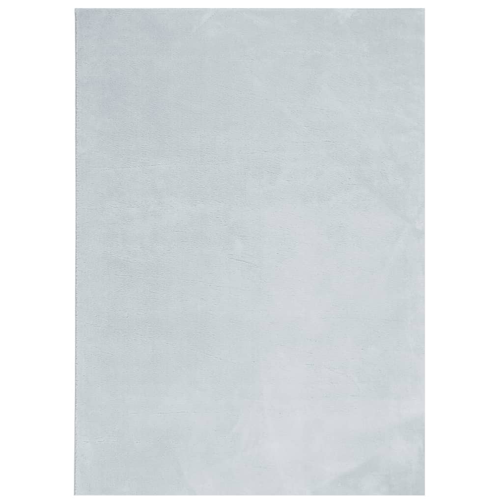 Tappeto a Pelo Corto HUARTE Morbido e Lavabile Blu 200x280 cm