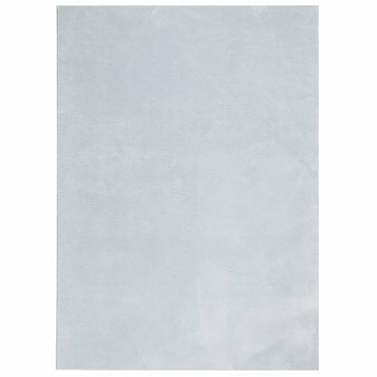 Tappeto a Pelo Corto HUARTE Morbido e Lavabile Blu 240x340 cm