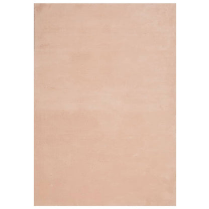 Tappeto a Pelo Corto HUARTE Morbido e Lavabile Rosato 120x170cm