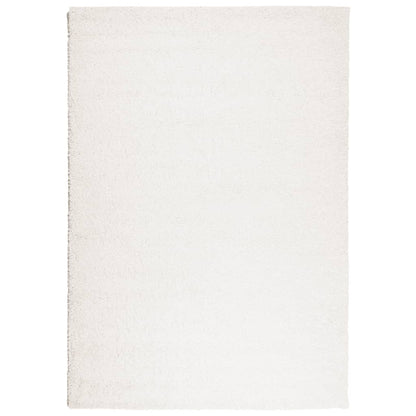 Tappeto Shaggy PAMPLONA a Pelo Lungo Moderno Grigio 140x200 cm