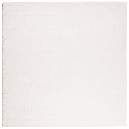 Tappeto Shaggy PAMPLONA a Pelo Lungo Moderno Crema 200x200 cm