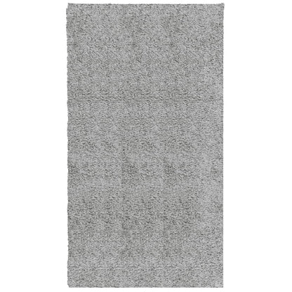 Tappeto Shaggy PAMPLONA a Pelo Lungo Moderno Grigio 60x110 cm